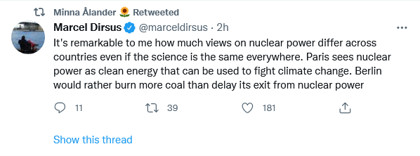 views on nuclear power differ across countries even if the science is the same everywhere. Paris sees nuclear power as clean energy, Berlin would rather burn coal. views on nuclear power differ across countries even if the science is the same everywhere. Paris sees nuclear power as clean energy, Berlin would rather burn coal.