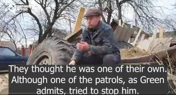 Mr. Dmytrovich stole a Russian truck full of ammo Mr. Dmytrovich stole a Russian truck full of ammo