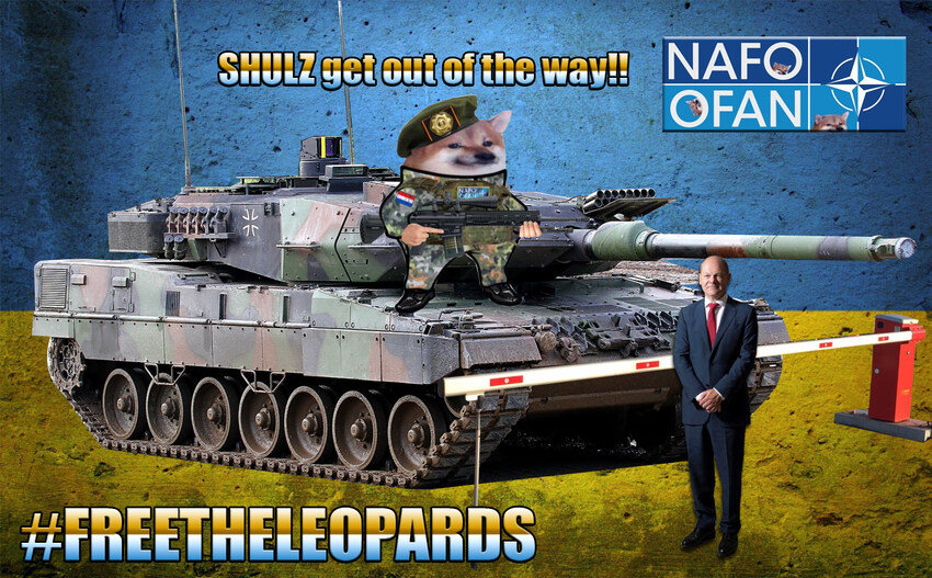 Sholz, get out of the way! Free the Leopards!