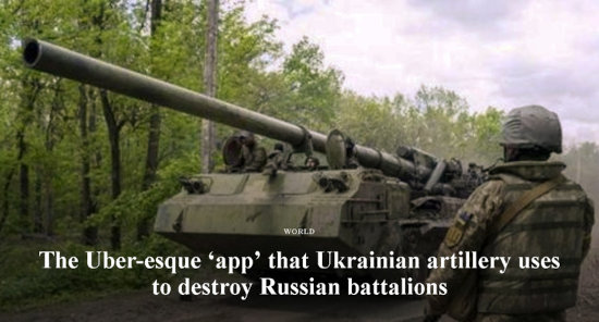 The Uber-like app that Ukrainian artillery uses to destroy Russian battalions.