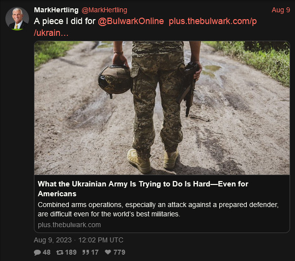 Mark Hertling: What the Ukrainian Army is trying to do is hard, even for Americans.