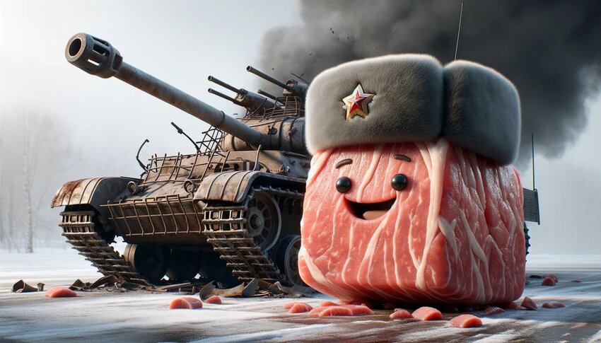 Meat Cubie is ready to deploy super weapons!