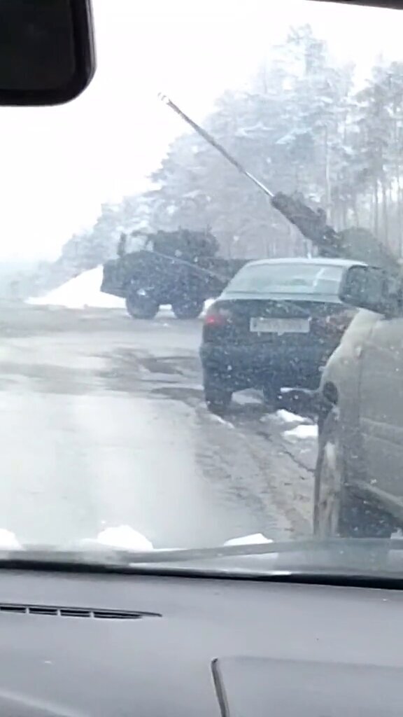 A Swedish Archer self-propelled howitzer carries out a fire support mission near Kharkiv.