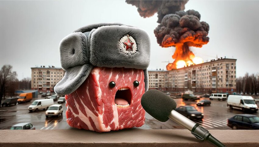 Meat Cubie looks at fires happening in Russia.