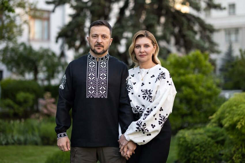 May 17 is Vyshyvanka Day, where people wear traditional Ukrainian embroidered shirts.