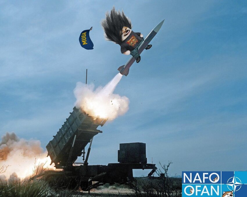 Fella rides a rocket being launched from a HIMARS.