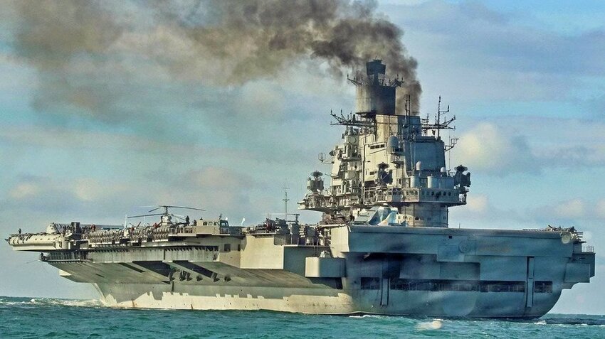 The Admiral Kuznetsov is now non-functional.