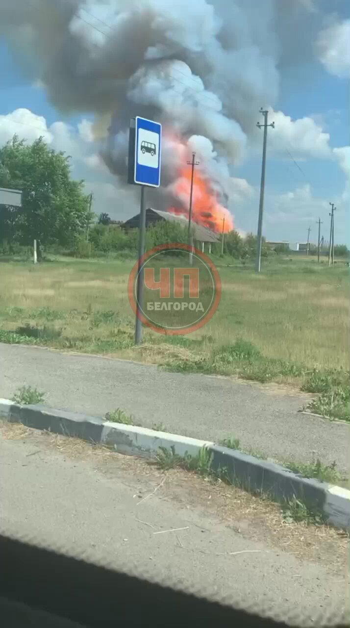 A fire in Belgorod.