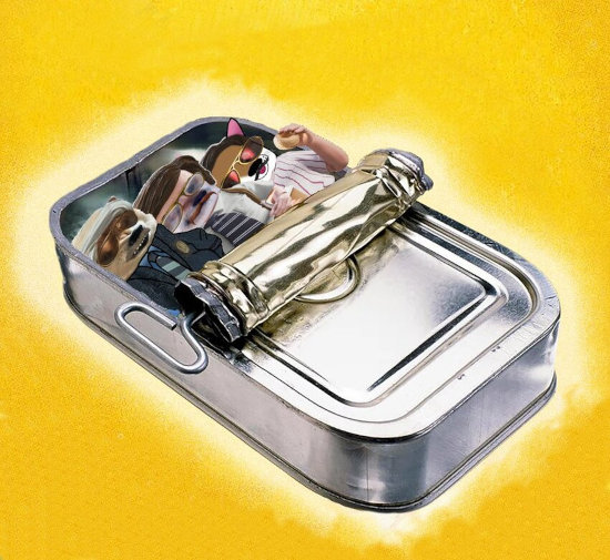 Someone shopped the cover of 'Hello Nasty' to have fellas in it instead of the Beastie Boys.