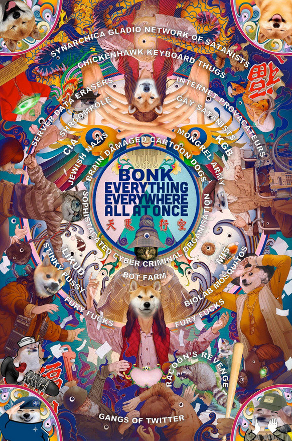 Bonk everything everywhere all at once!