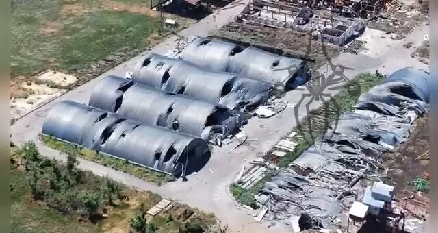 A large explosion, probably fertilizer, in Russia.