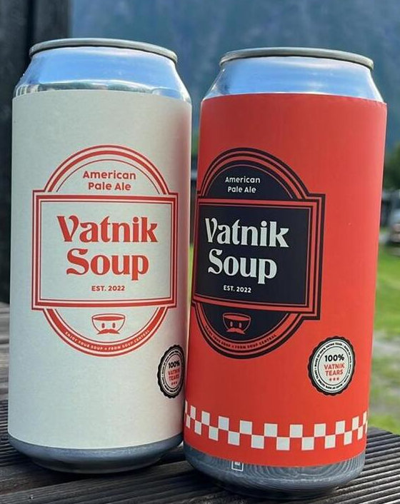 Pekka Kallioniemi's Vatnik Soup beer.