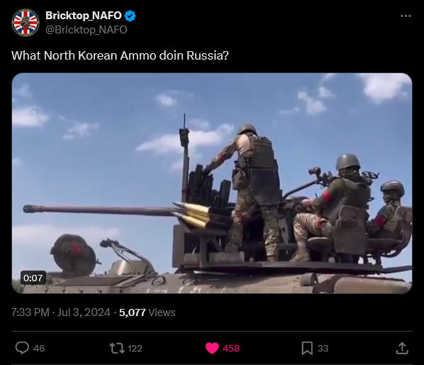 North Korean ammo may not work all that well.