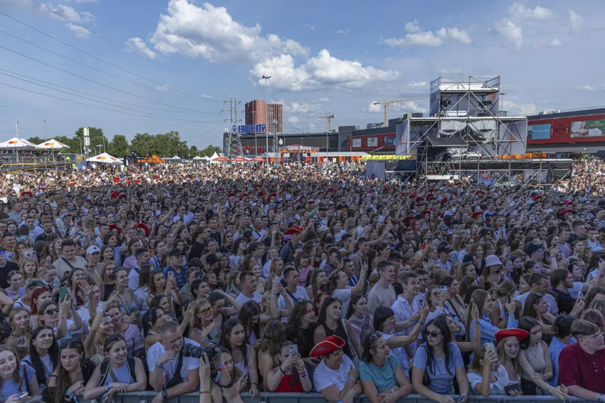 A Ukrainian music festival.