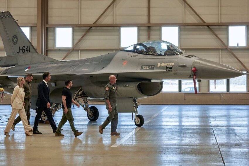 The first F-16s from NATO have arrived in Ukraine.