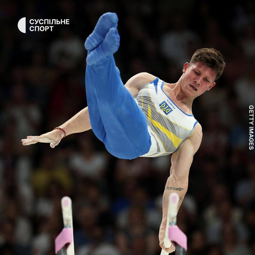 Ilya Kovtun wins silver in gymnastics in Paris.