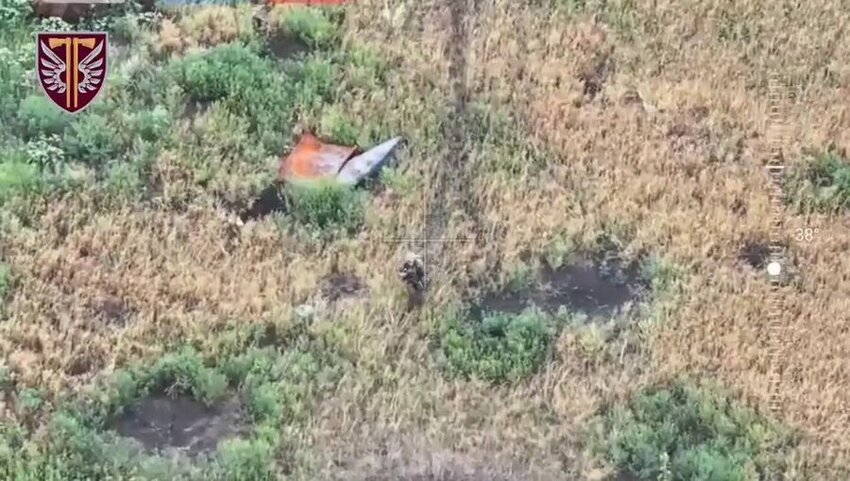 Adrenaline: The grass survived, a Russian didn't.