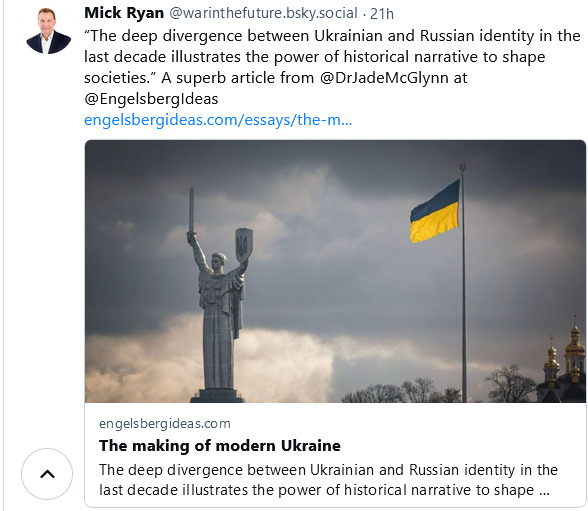 Jade McGlynn talks about how Ukraine is very different from Russia.