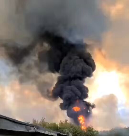 Explosion in Bashkiria, Russia.