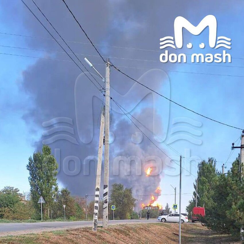 Explosion in Proletansk.