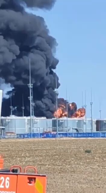 Fire in Rostov, again.