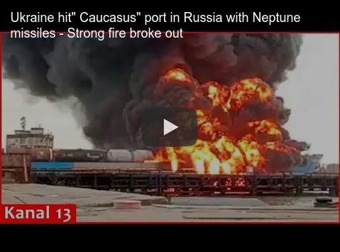Two videos, one of tank cars on fire, one analyzing recent Kursk developments.