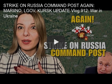 Anna reports on a Russian command post being taken out in Kursk.