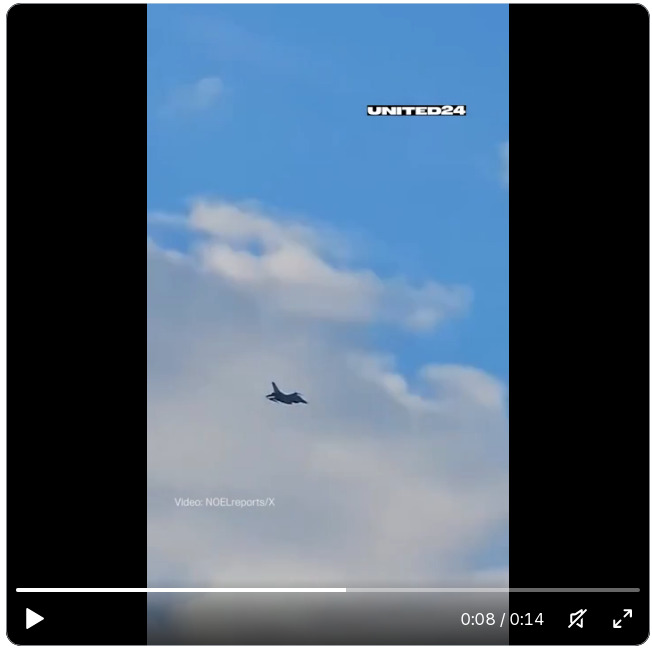 F-16s over Ukraine, finally?
