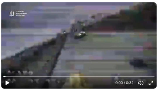 Footage of the drone operation that killed Melnikov.