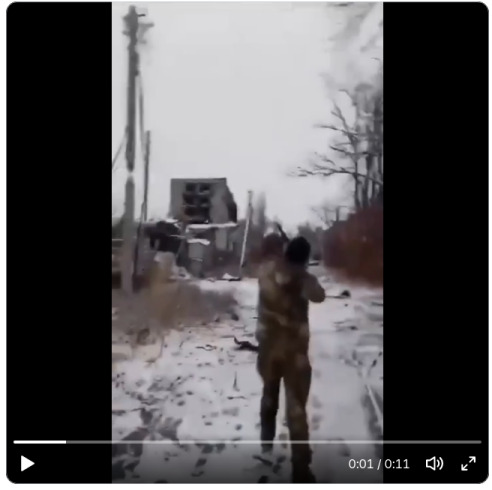 An Akhmat fighter doing a tiktok video fell down a manhole.