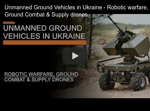 Long video with Perun explaining Ukrainian ground drones.