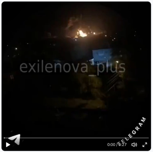 Oil refinery and manufacturing plants in Donetsk and Luhansk go boom.