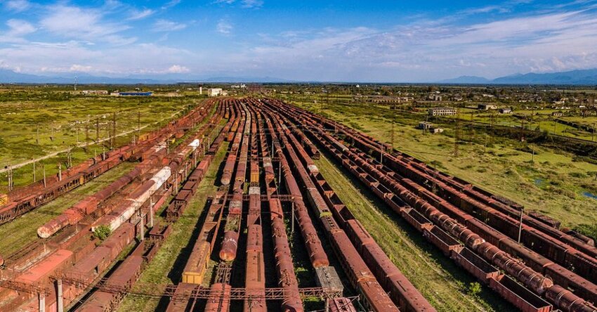 Russian rail systems are really strained.