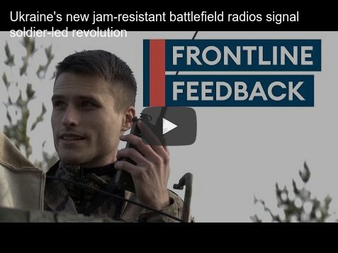 New radios that can't be jammed are changing things for Ukraine.