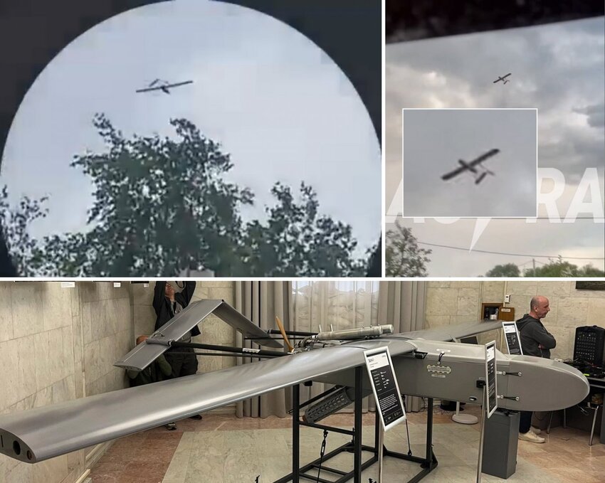 Drones hit a Russian manufacturing plant 70 km from Moscow in Krasnovadosk.