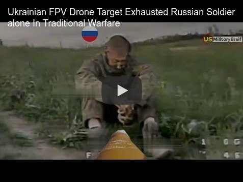Video compilation of drone strikes on Russians.